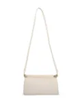 Vintage leather shoulder bag - White