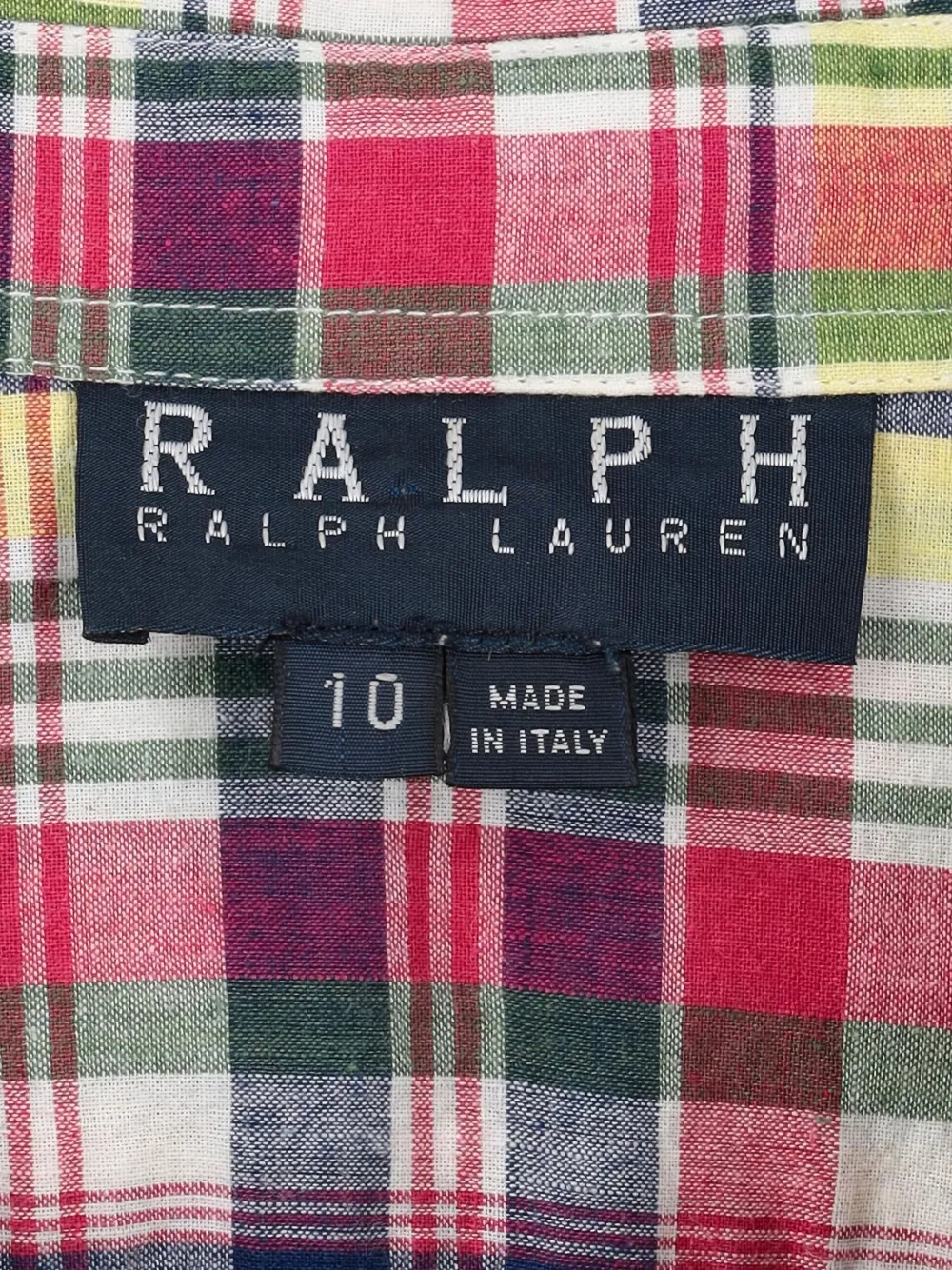 Pre-owned Polo Ralph Lauren Checked Long-sleeve Shirt In Multi