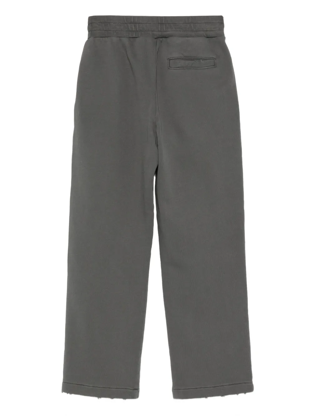 Golden Goose Kids Broek met geborduurd logo en vlakken Grijs