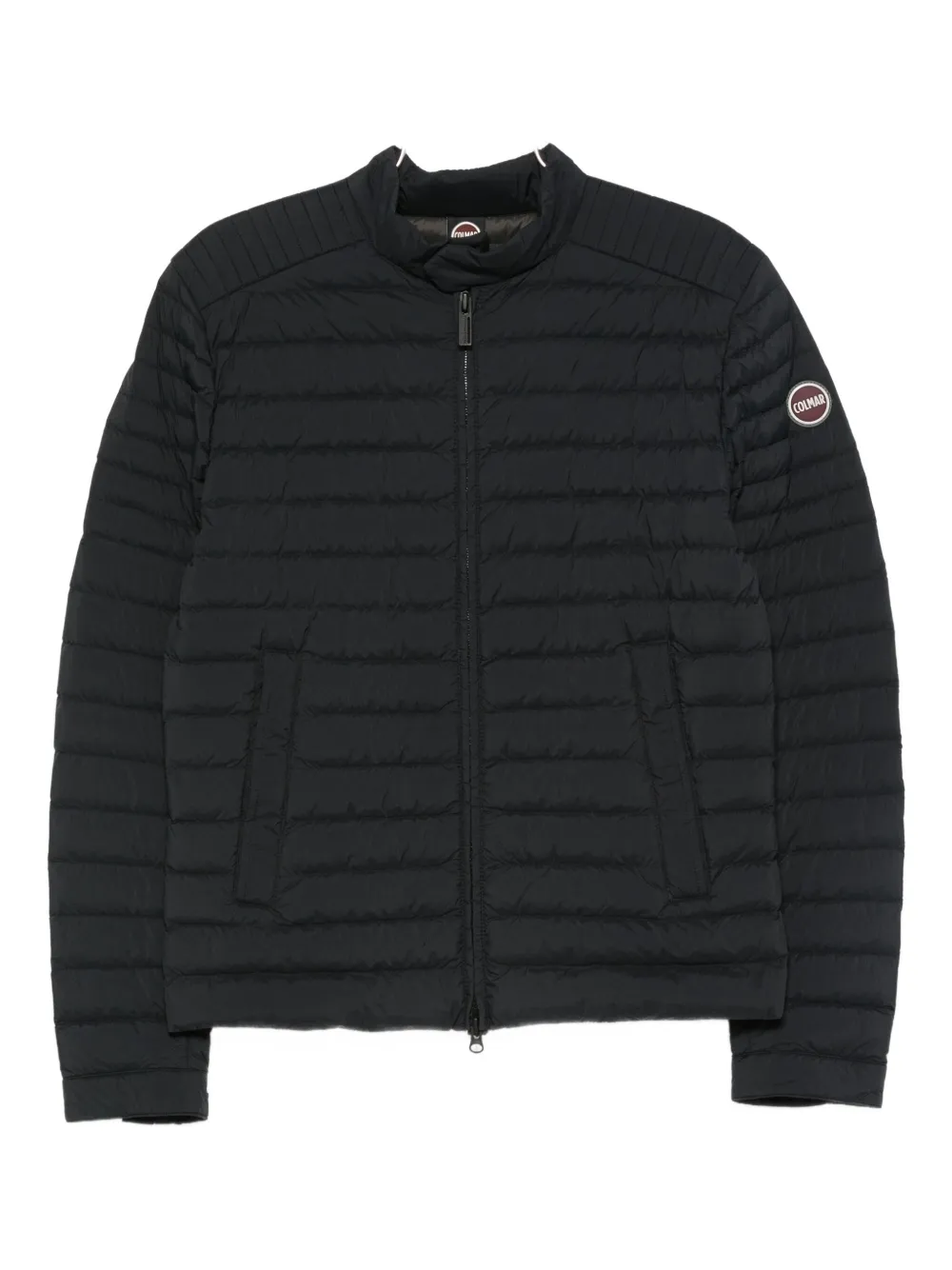 Colmar Quilted Zip-front Jacket In Black