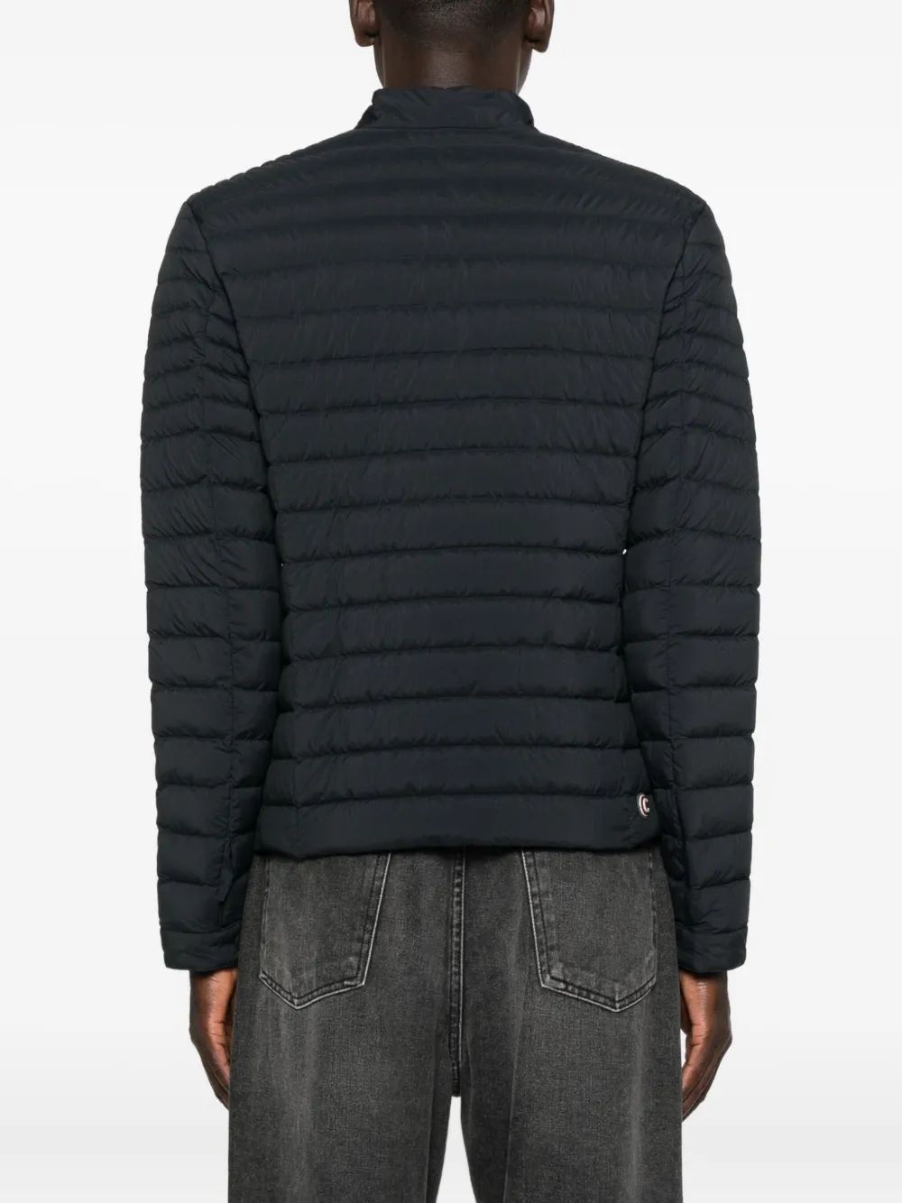 Colmar Quilted Zip-front Jacket In Black