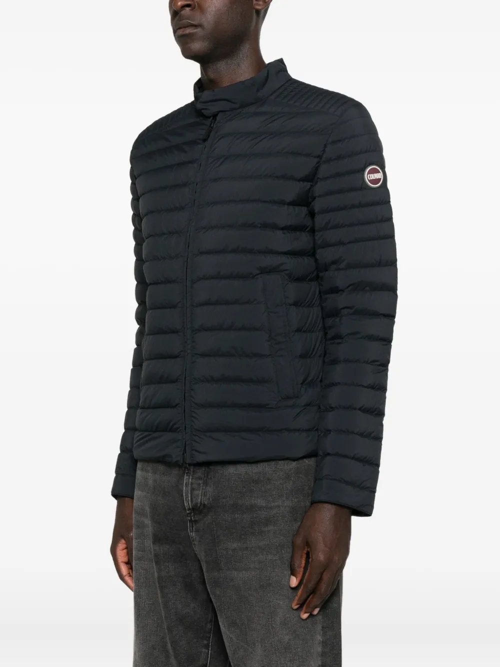 Colmar Gewatteerd jack met rits Zwart