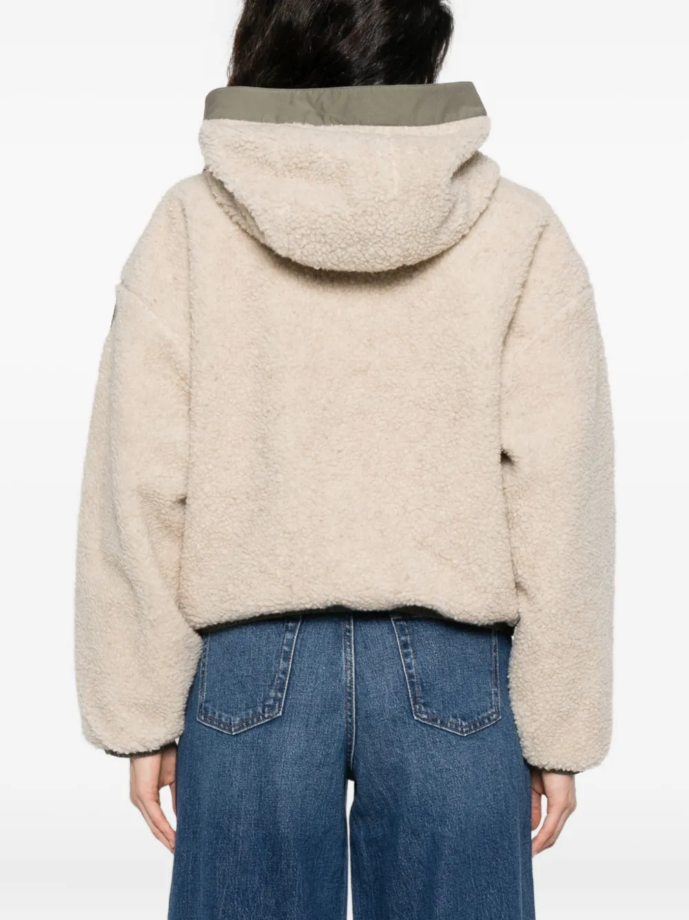 Canada Goose Alberni hooded reversible jacket Beige