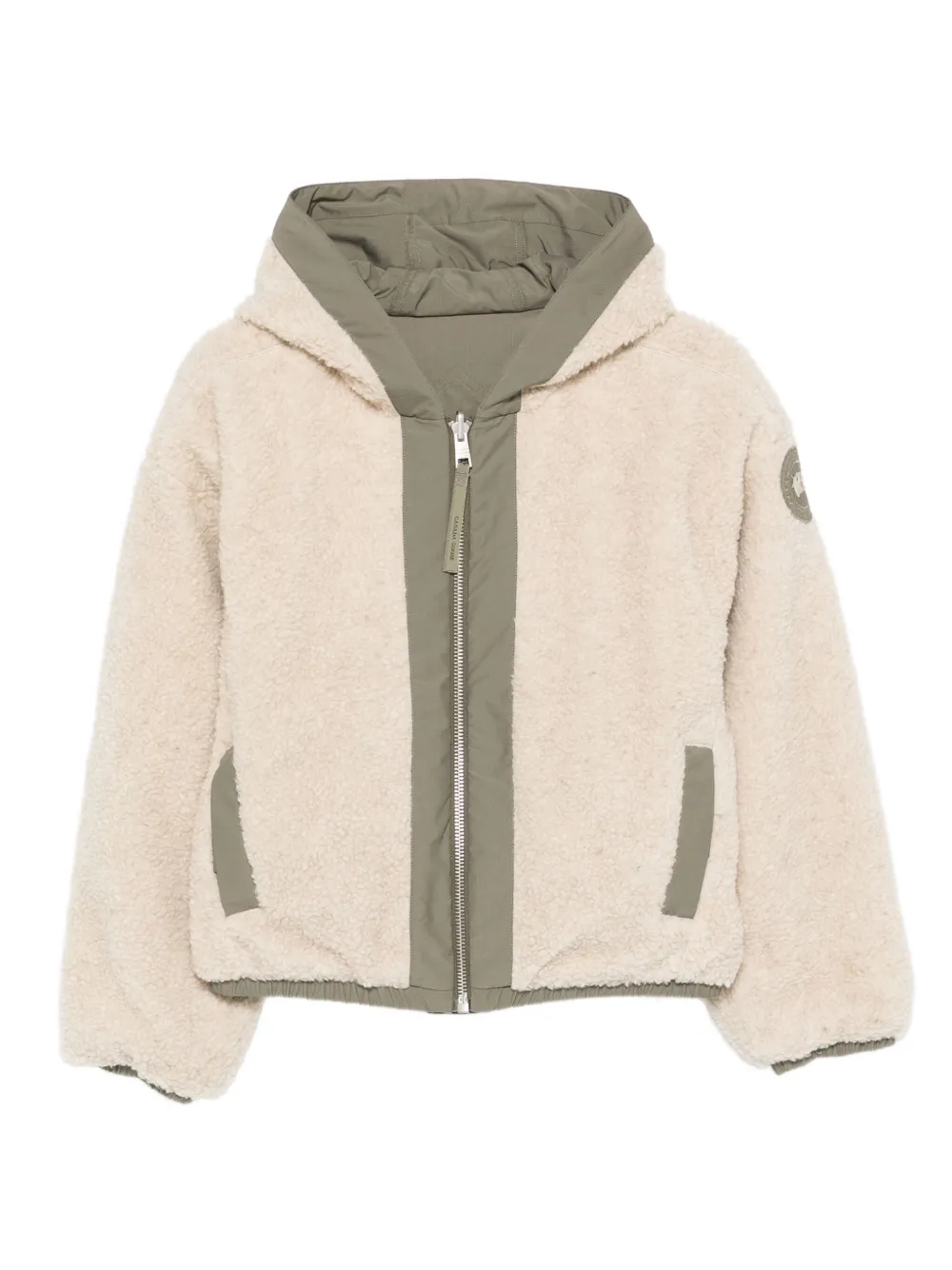 Canada Goose Alberni omkeerbaar jack met capuchon Beige