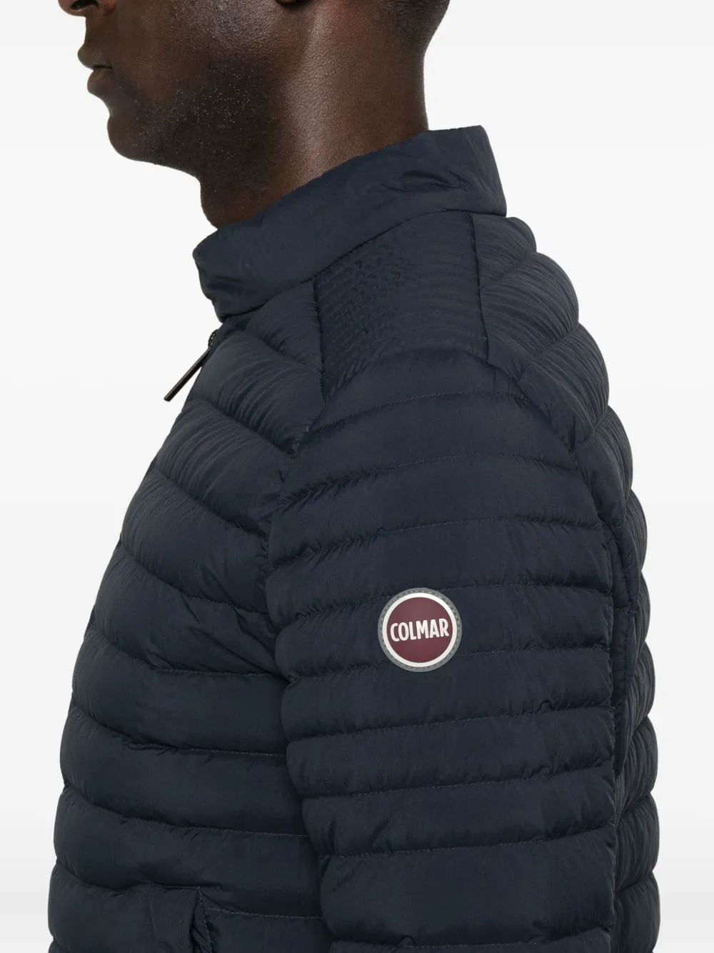 Colmar Quilted Zip-front Jacket In Blue