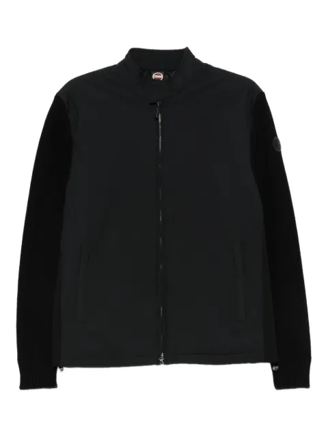 Colmar knitted-panel zip-front jacket