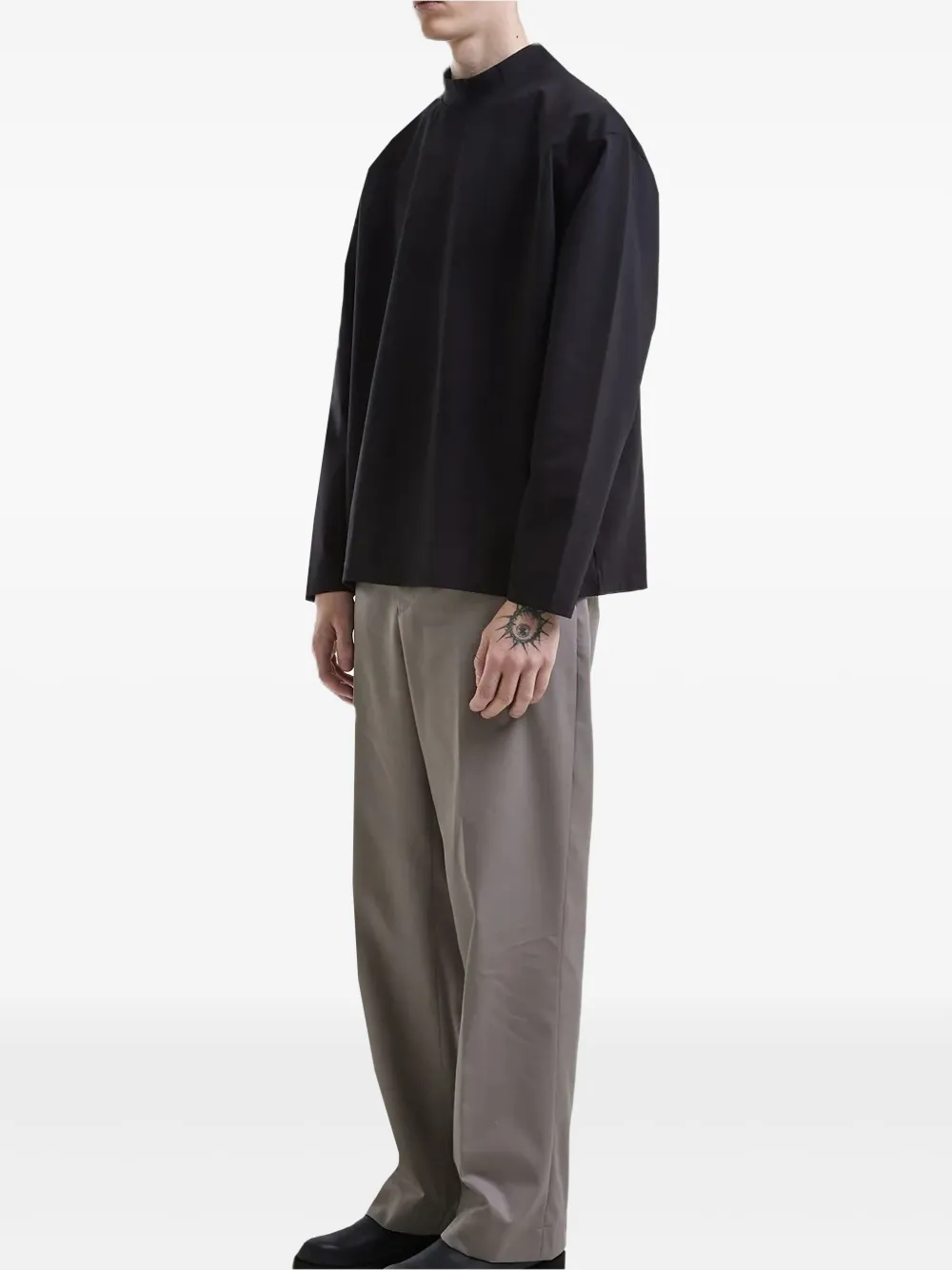 Hevo long-sleeve T-shirt - Zwart