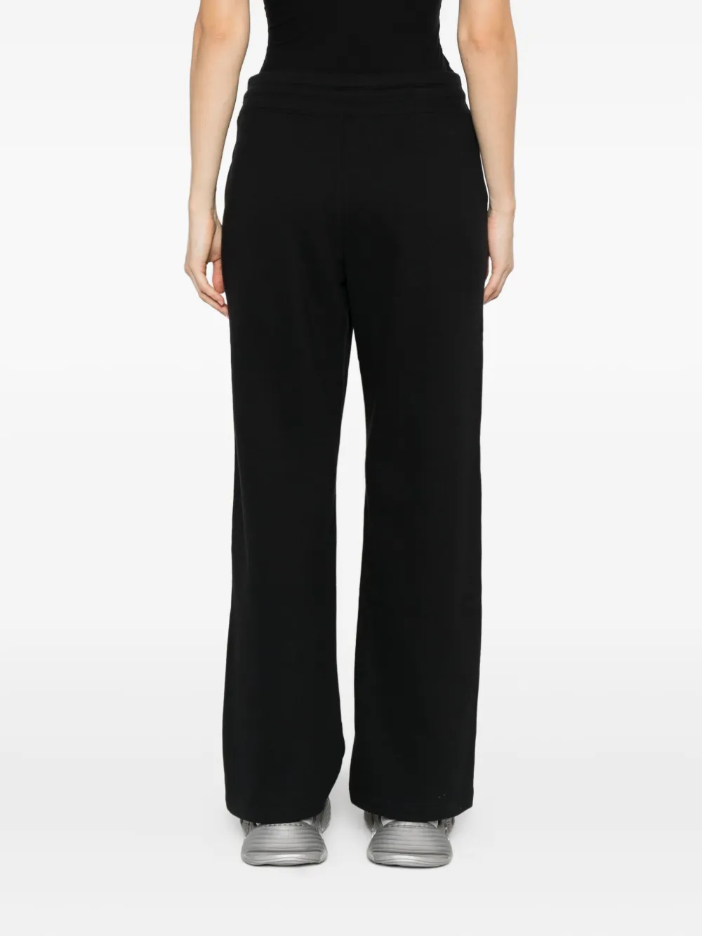 DKNY Trainingsbroek met logoprint en trekkoord Zwart