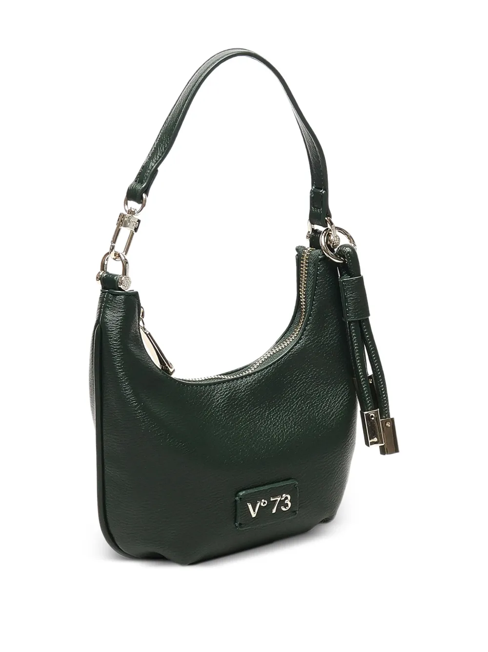 V°73 zip-fastening half-moon Shoulder Bag | Green | FARFETCH
