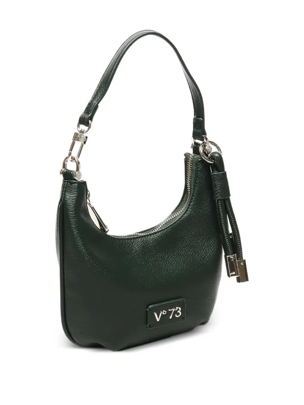 V°73 zip-fastening half-moon Shoulder Bag | Green | FARFETCH