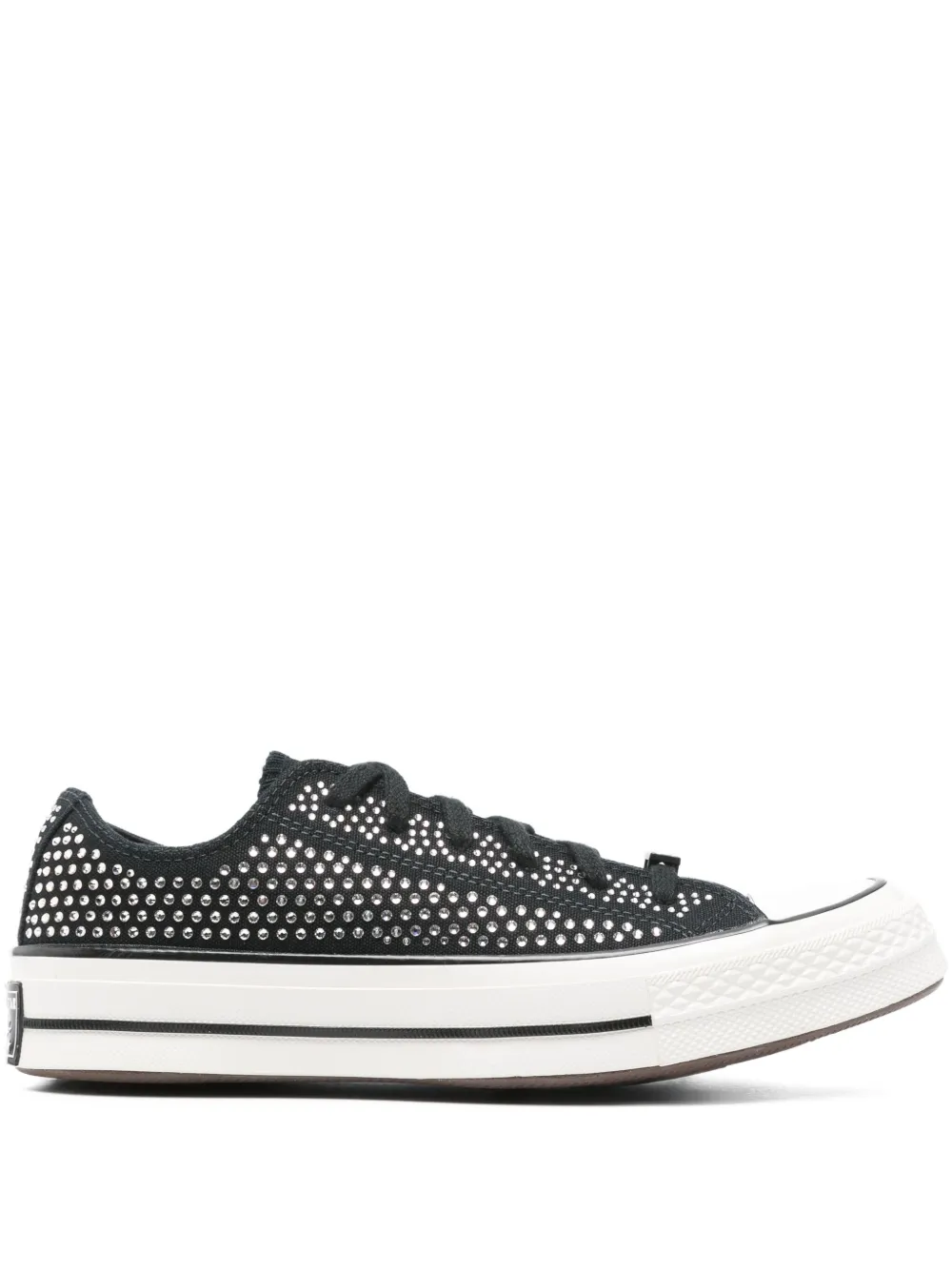 Swarovski x Converse Sneakers con decorazione - Nero