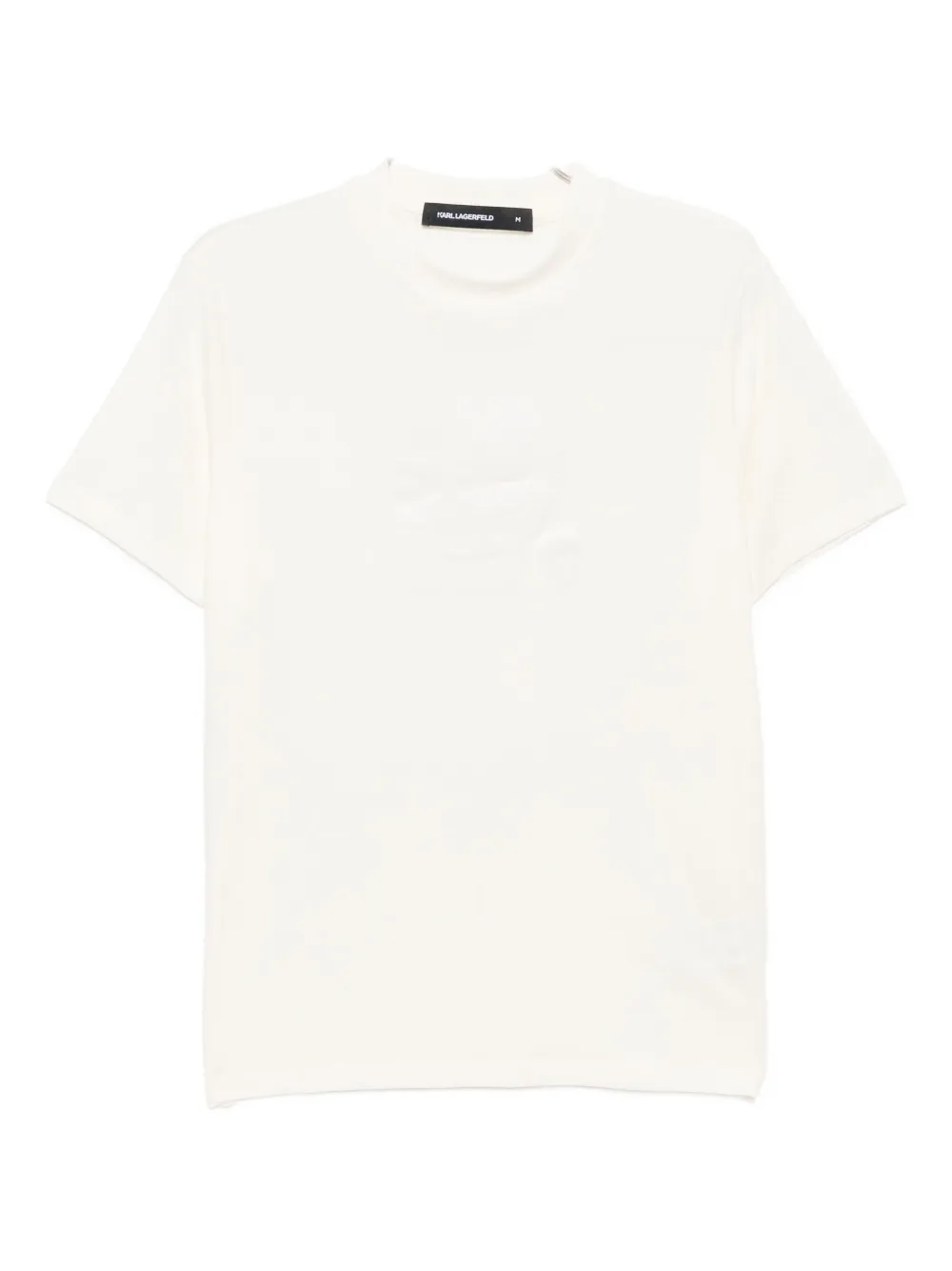 Karl Lagerfeld Ikon-print T-shirt In Neutral