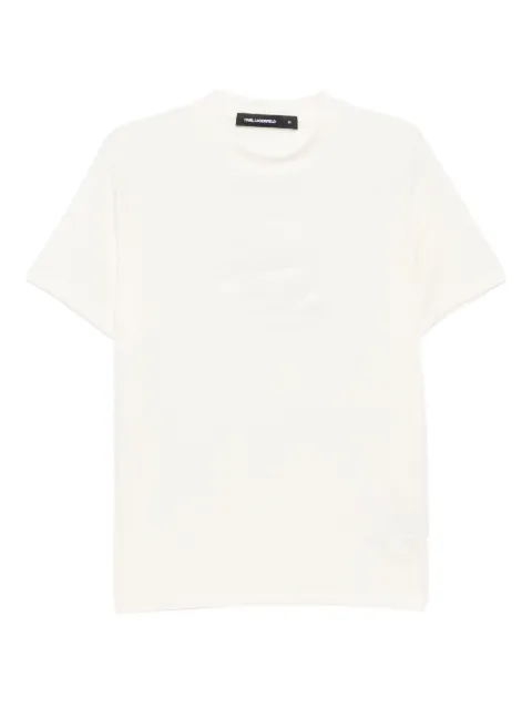 Karl Lagerfeld playera con estampado Ikon