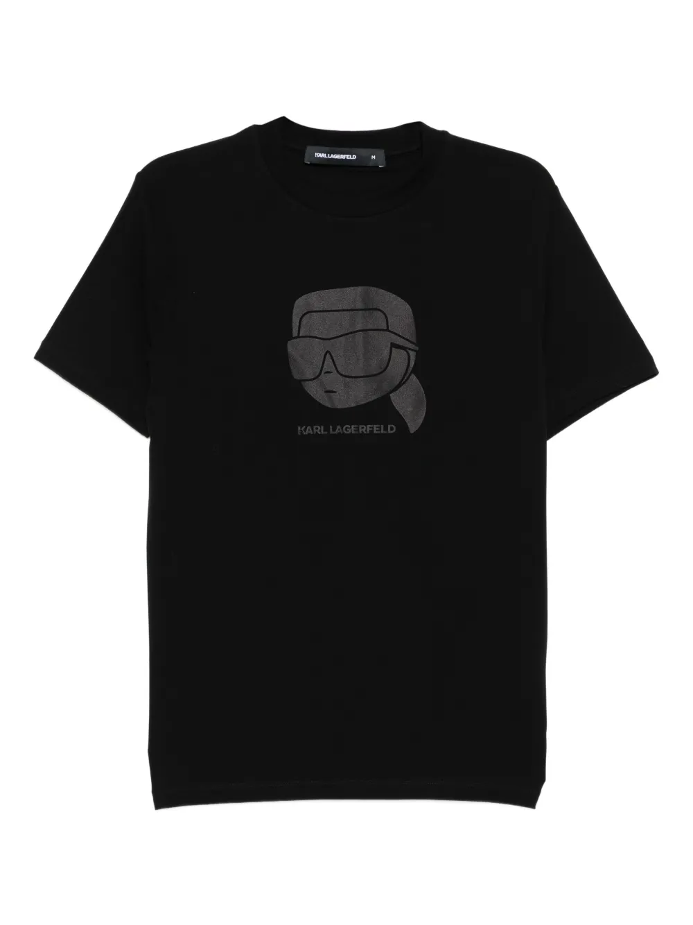 Karl Lagerfeld logo-print T-shirt | Black | Image 1