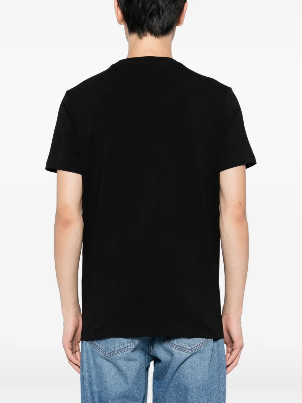 Karl Lagerfeld Logo-print T-shirt In Black