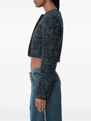 DIESEL クロップドジャケット ブラック Diesel ウィメンズ クロップドジャケット通販 - FARFETCH