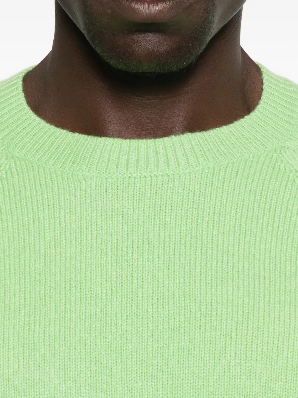 TOM FORD raglan-sleeve crew-neck sweater Groen
