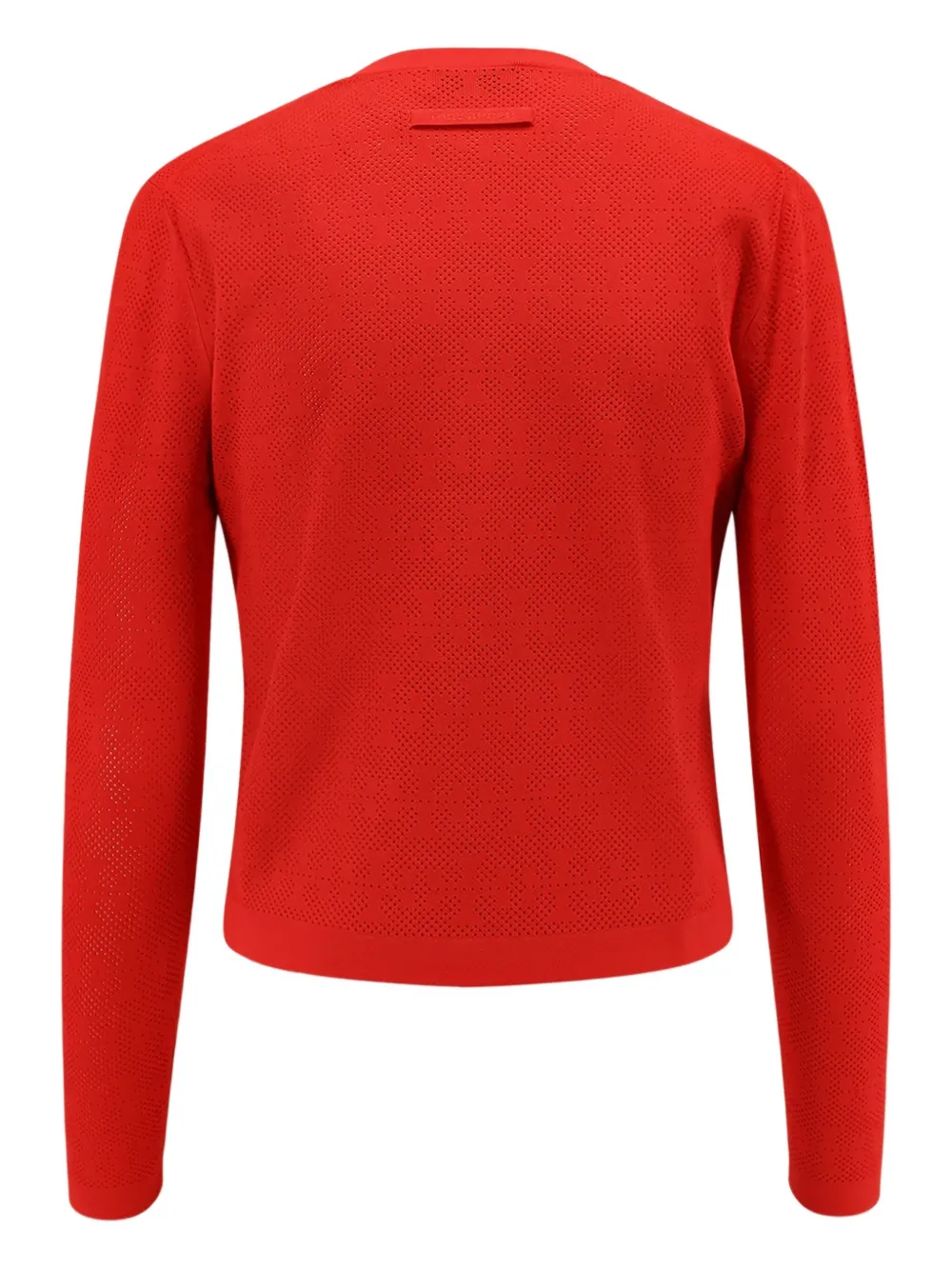 Tory Burch Vest met zak en lange mouwen Rood