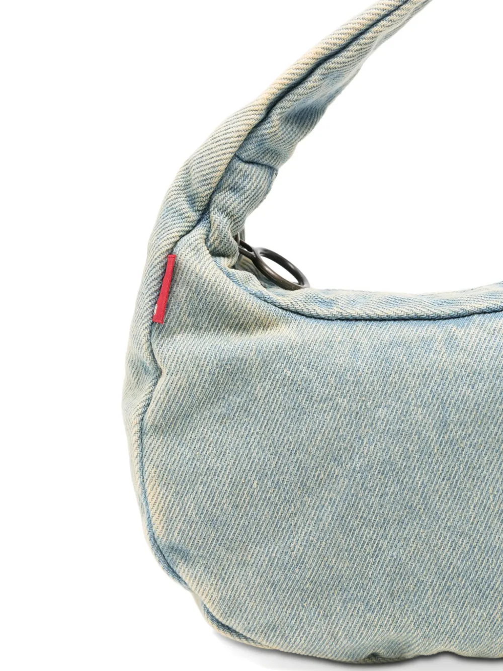 Levi’sのデニムパンツ型ミニバッグです。 Levi's デニム ミニバッグ | ブルー | FARFETCH JP