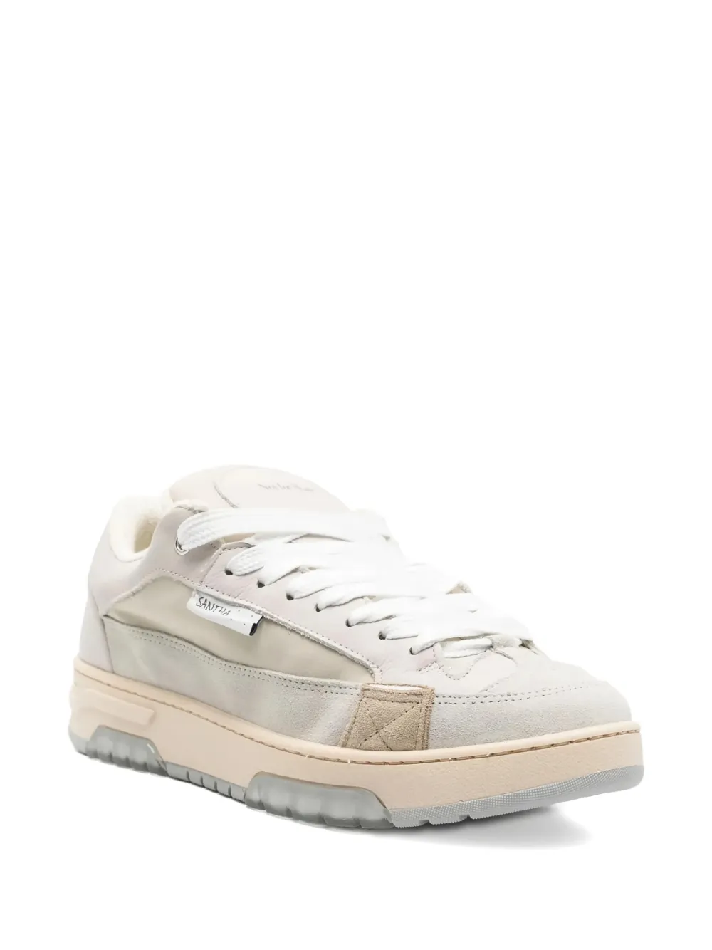 Paura lace-up sneakers Beige