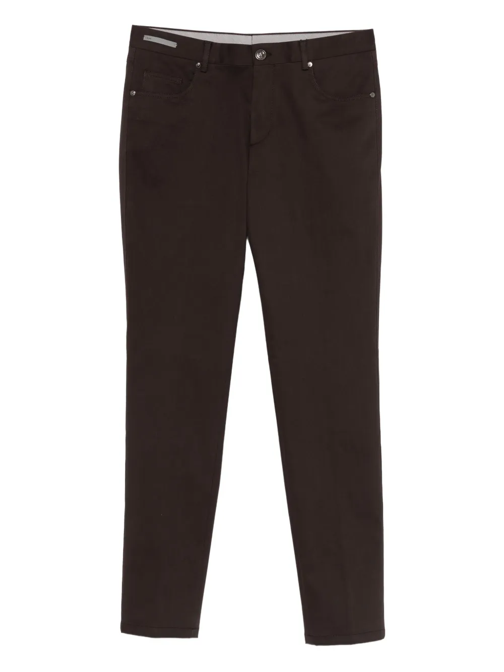 Corneliani cotton trousers | Brown | Image 1