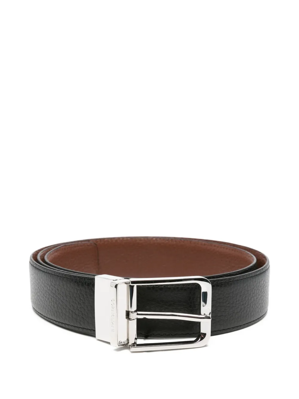 Corneliani reversible leather belt | Black | Image 1