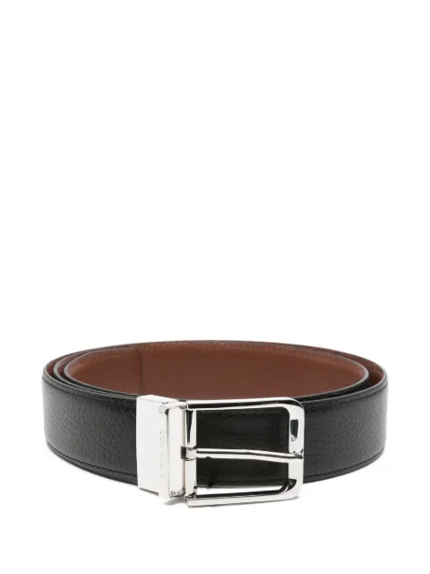 Corneliani reversible leather belt