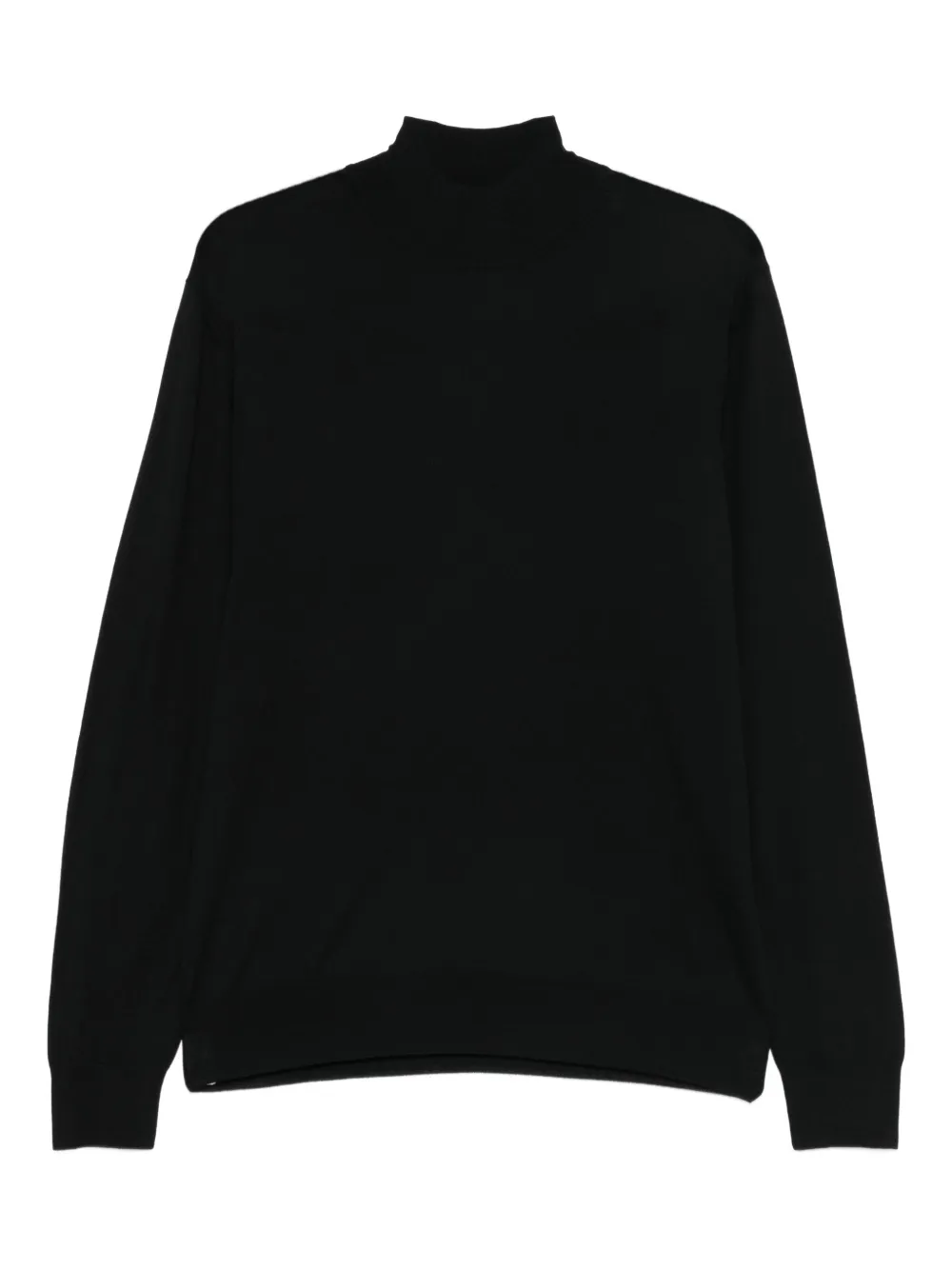 Corneliani long-sleeve wool sweater | Black | Image 1