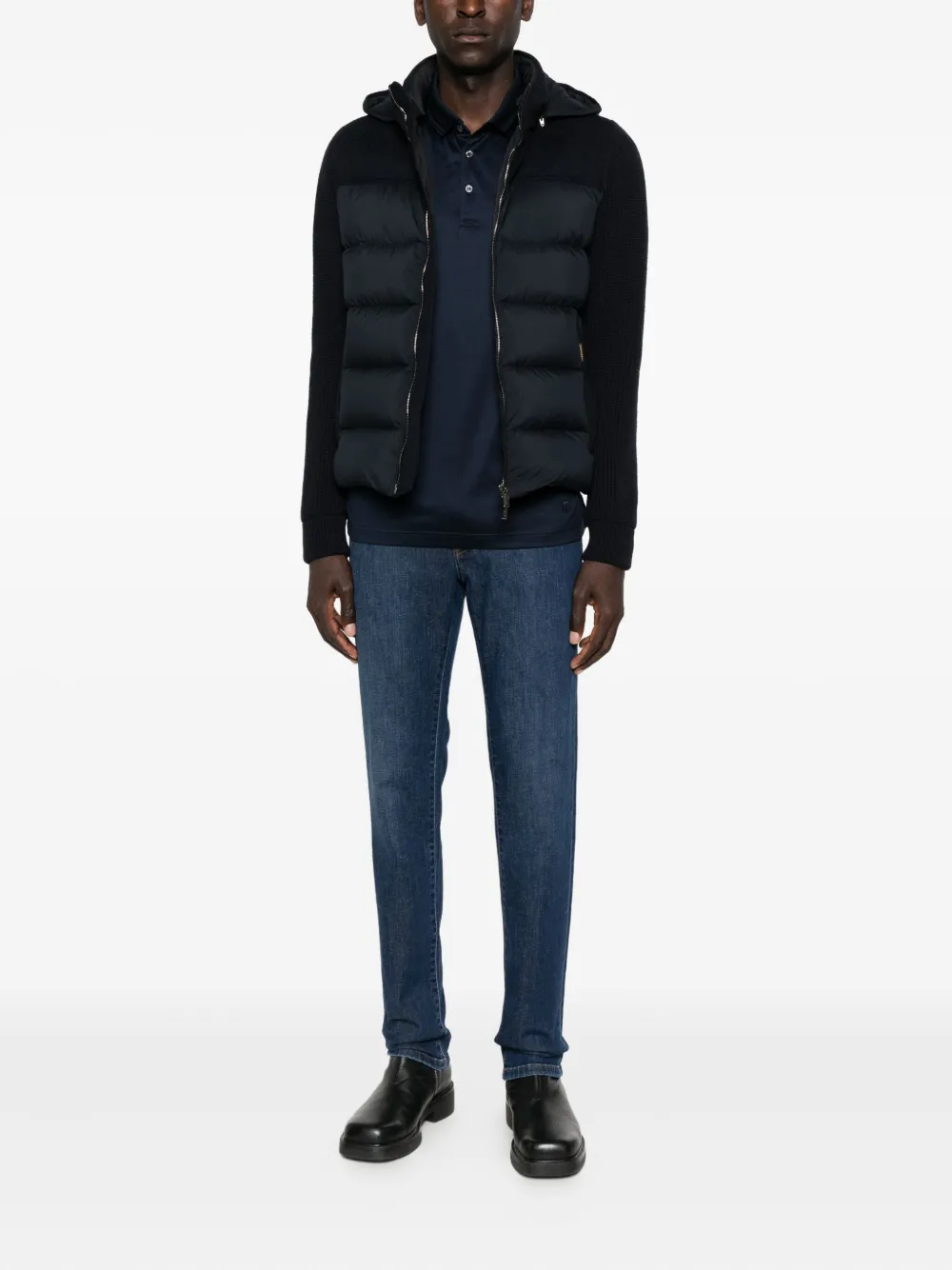 Corneliani logo-patch jeans | Regular & Straight-Leg Jeans | Image 2