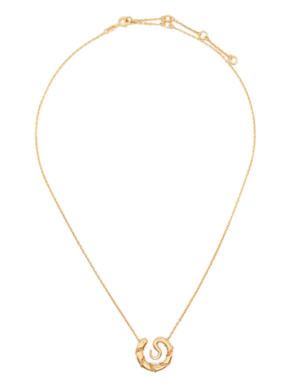 Panconesi Serpent Medallion chain necklace | Gold | Image 1