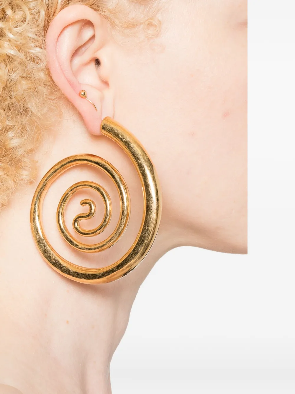 Panconesi Spiral Serpent earrings - Goud