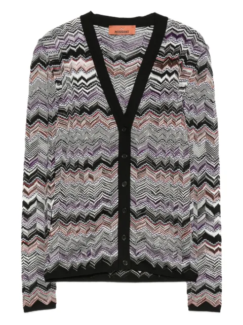 Missoni chevron-knit cardigan
