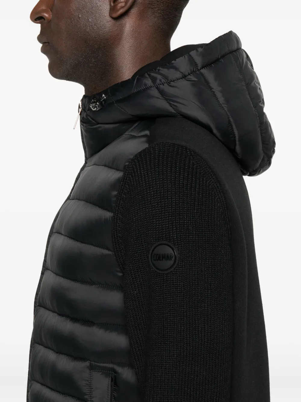 Colmar Gevoerd jack met capuchon Zwart