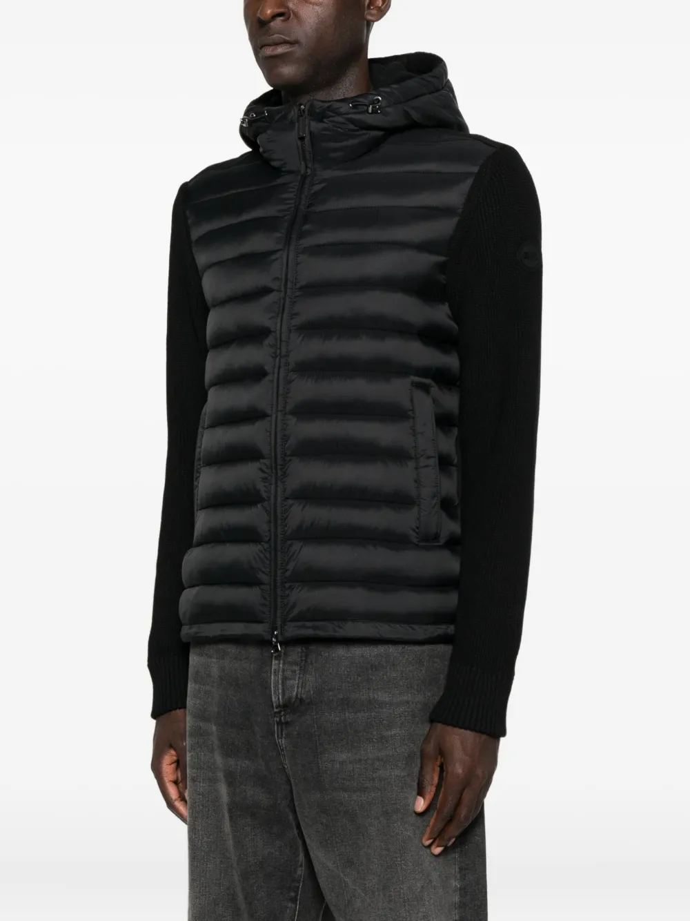 Colmar Gevoerd jack met capuchon Zwart