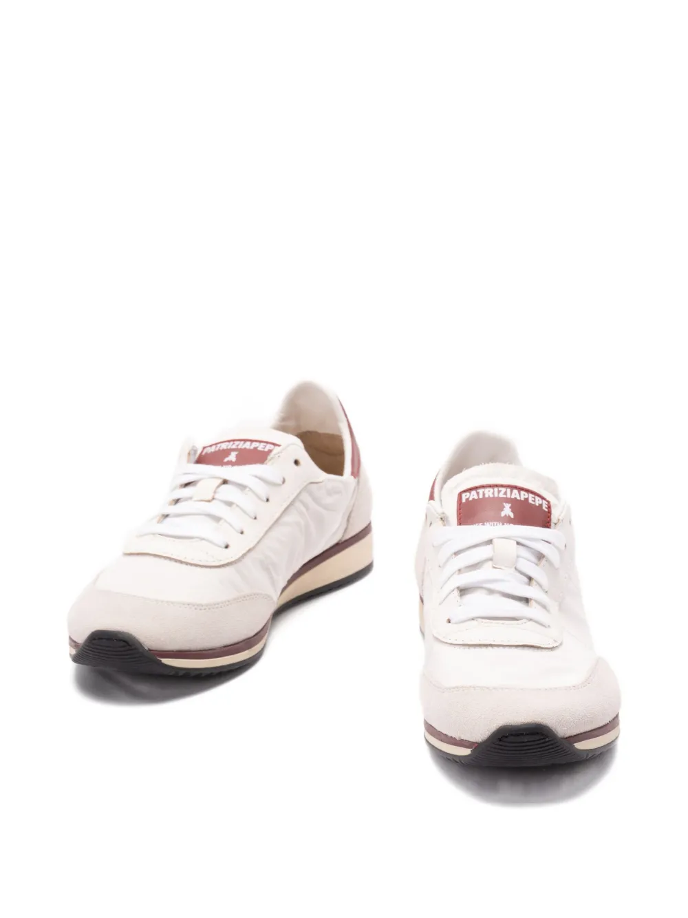 Patrizia Pepe Running Skin '93 low-top sneakers - Wit