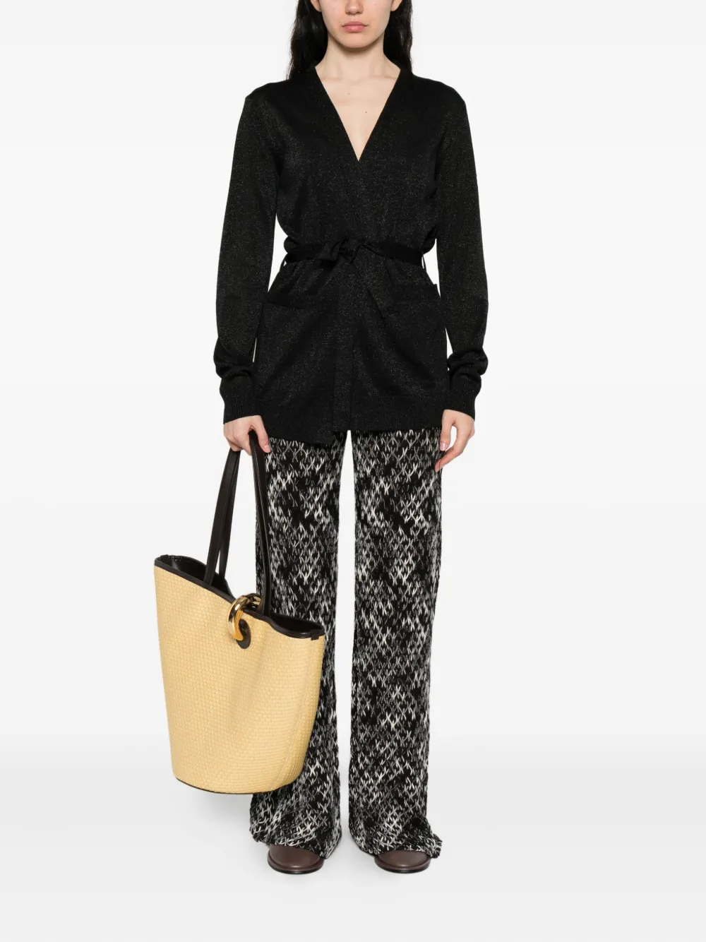 Missoni Vest met ceintuur Zwart