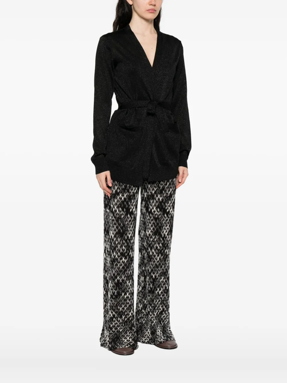 Missoni Vest met ceintuur Zwart