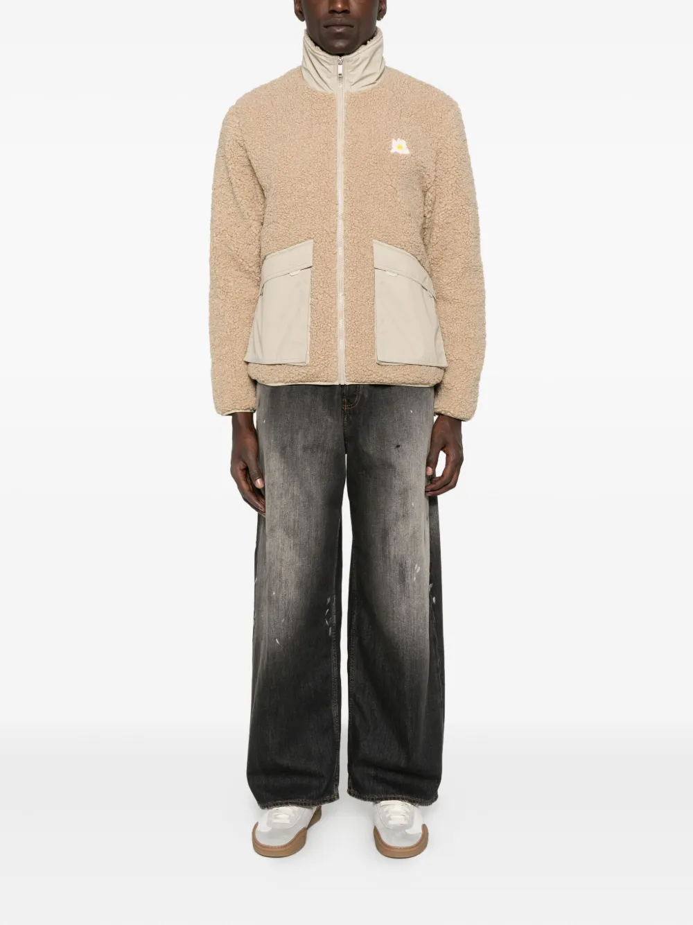 Autry daisy-embroidered fleece jacket | Lightweight Jackets | Image 2