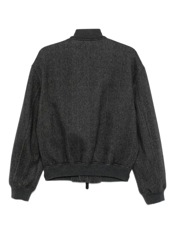 Giorgio Armani ヘリンボーン ジャケット | グレー | FARFETCH JP