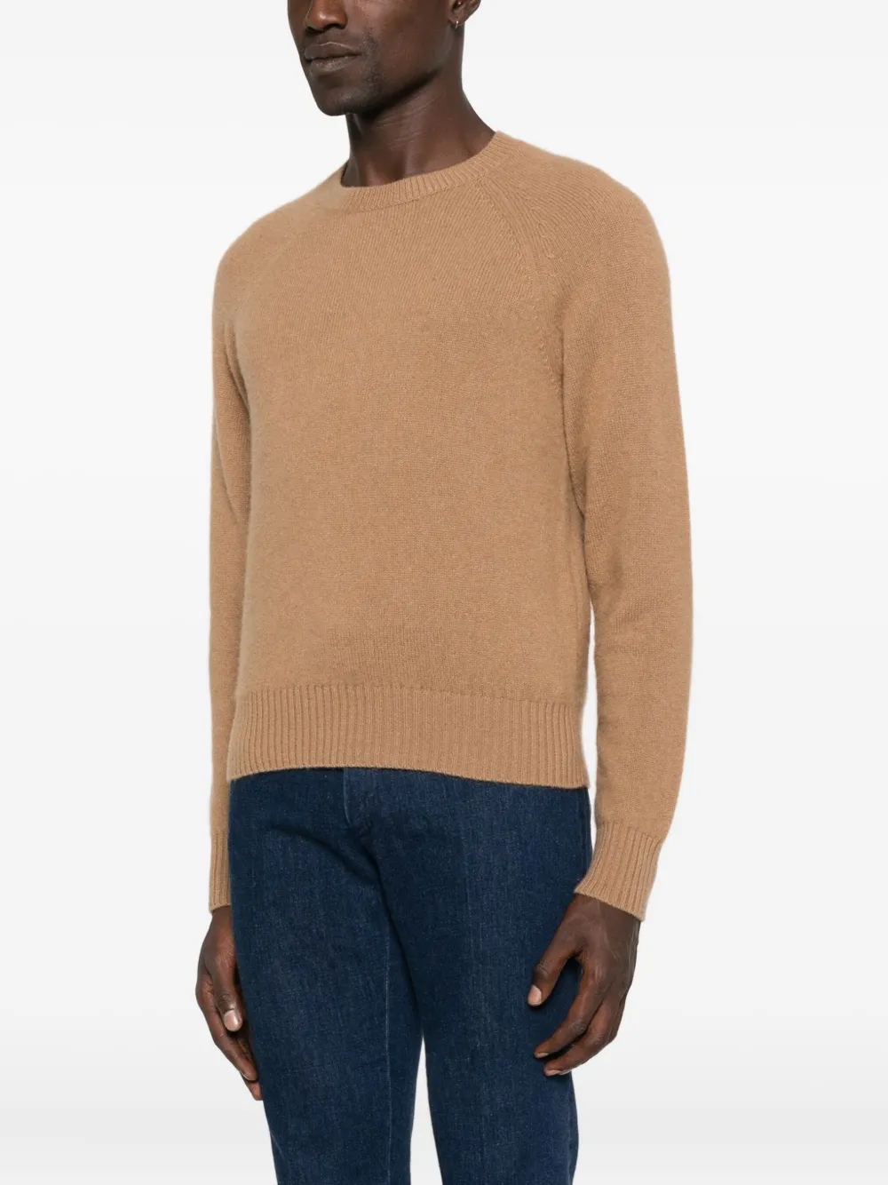 TOM FORD raglan-sleeve cashmere sweater Beige