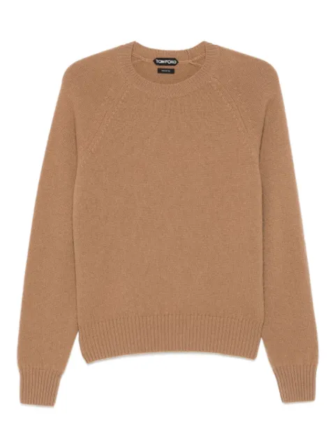 TOM FORD kashmirtröja med raglanärm