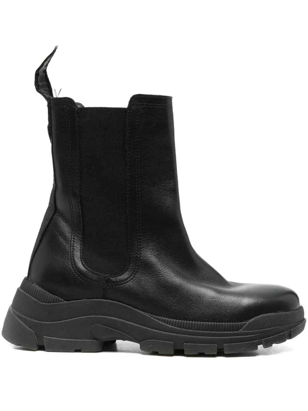 Marc O'Polo leather Chelsea boots Black