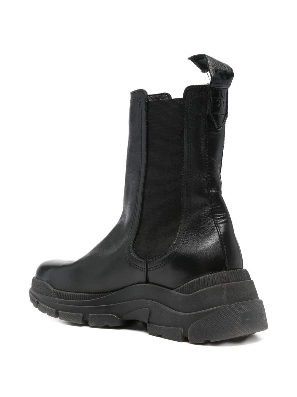 Marc O'Polo leather Chelsea boots Black