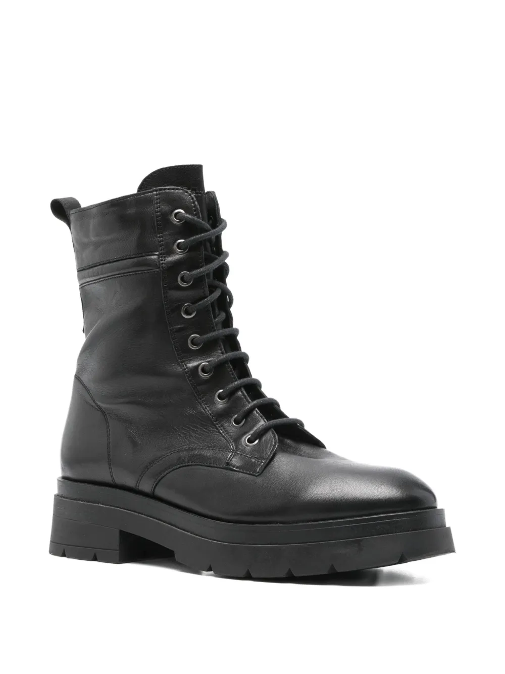 Marc O'Polo lace-up leather boots Black