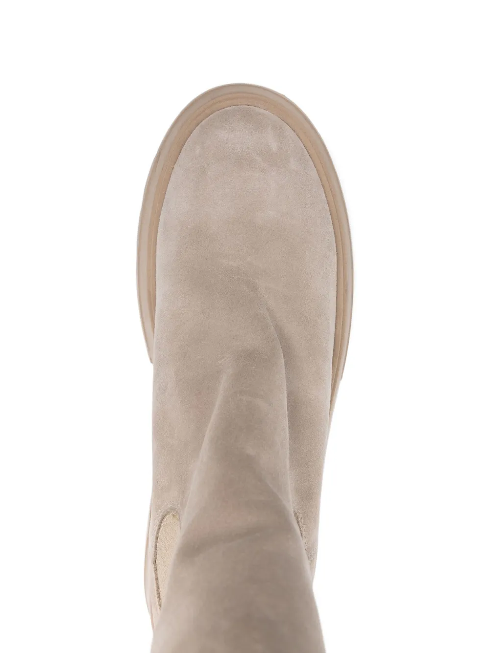 Marc O'Polo 70mm elasticated-panel platform boots Neutrals