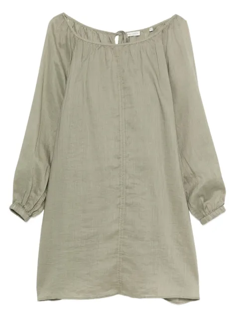 Marc O'Polo gathered long-sleeve dress