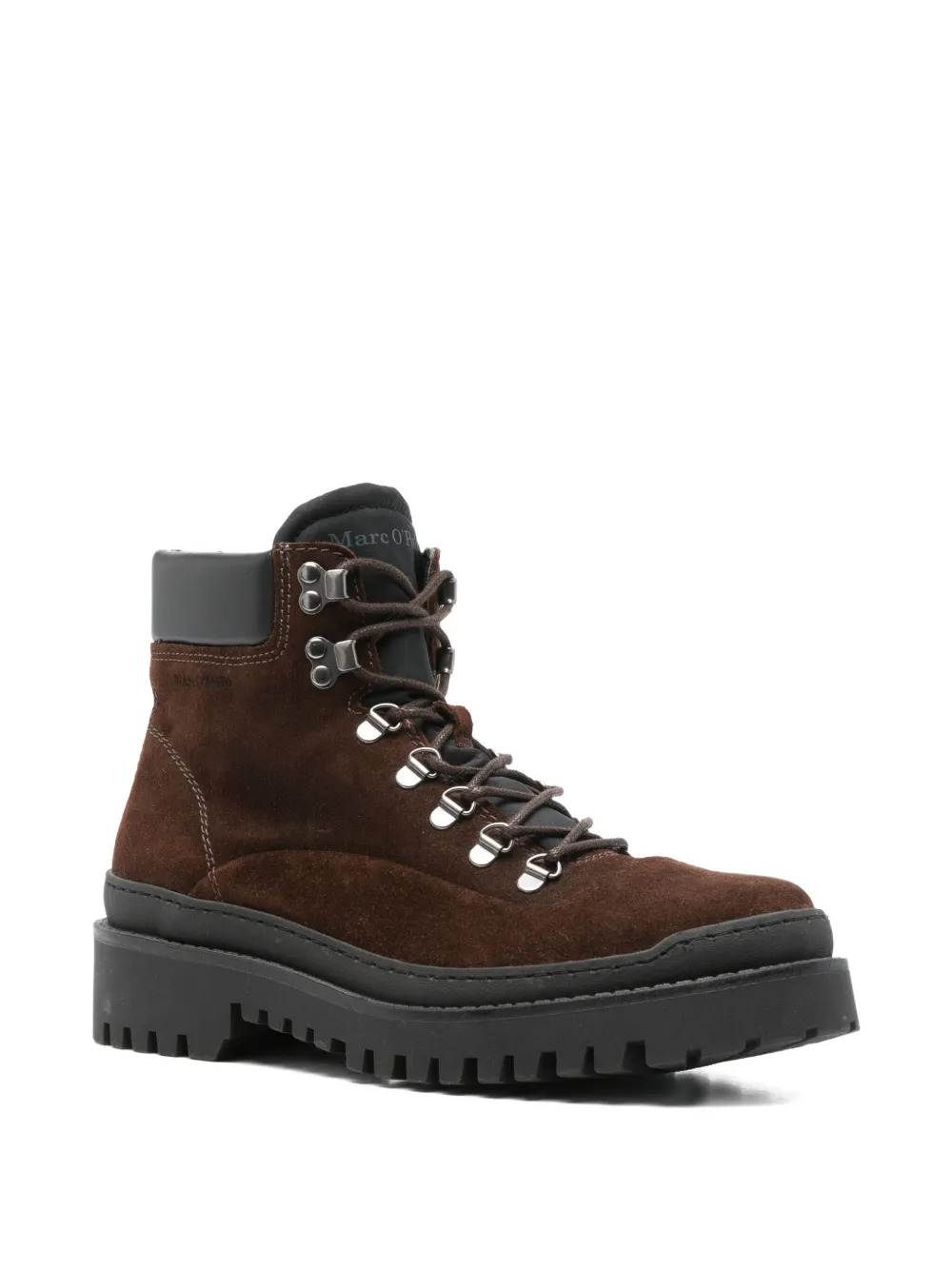 Marc O'Polo lace-up boots Brown