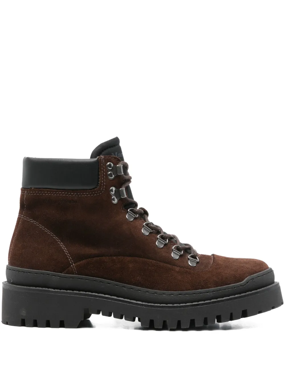 Marc O'Polo lace-up boots Brown