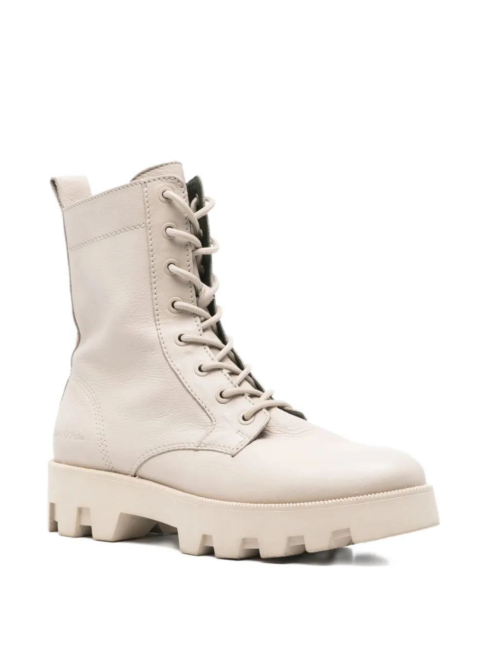 Marc O'Polo lace-up chunky sole boots Neutrals