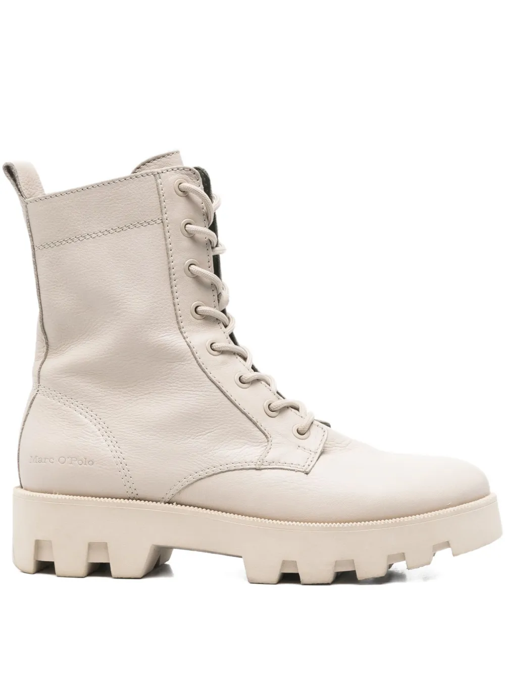 Marc O'Polo lace-up chunky sole boots Neutrals